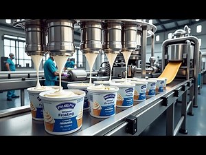 How Cream Cheese is Made? Mass Production inside Philadelphia Cream Cheese Factory