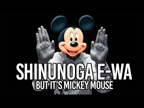 Mickey Mouse Sings Shinunoga E-wa by Fujii Kaze (Full Song Cover)