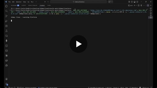 #java #backenddevelopment #mysql #aws #jdbc #softwarearchitecture #github | Justus Faby Jeyakumar
