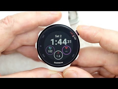 Garmin Forerunner 45s - Full Review & Demo