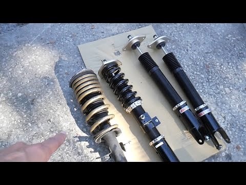 How to install coil overs 370z (front and rear)