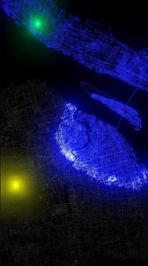 Shanghai: Dijkstra Pathfinding Algorithm on Real Maps #map #dijkstra #shanghai