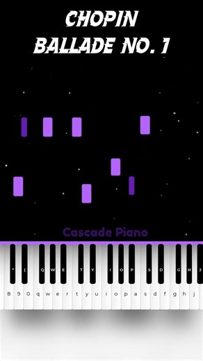 Chopin - Ballade No. 1 | Roblox Piano 🔥 #piano #pianoshorts #roblox #shorts #shortvideo