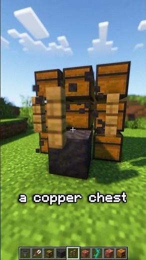 Building an Automatic Item Sorter with Copper Golems!