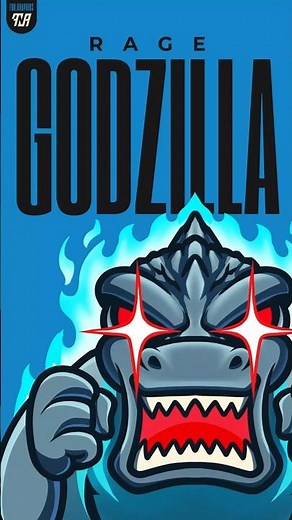 Animated Godzilla Twitch Emote | Cute Kaiju Stream Emote #live2d