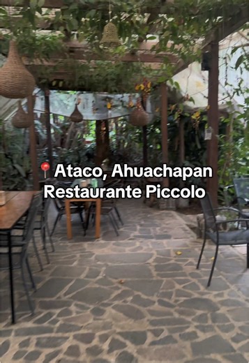 Descubre el Restaurante Piccolo en Ataco, Ahuachapan