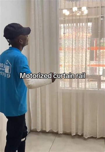 Motorized Curtain Rail for Stylish Home Décor