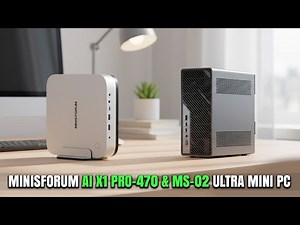 Minisforum AI X1 Pro-470 & MS-02 Mini PC Launched With AMD Ryzen AI 400 & Intel Core Ultra 200HX CPU