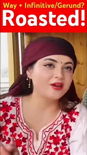 Way + Infinitive/Gerund❓ Learn English Speaking