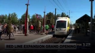Great news, Portland! We're extending the MAX Red Line opening, as part of TriMet Better Red project. Be on the lookout for 10 new stations and increased train service as residents get new options to get to Beaverton and Hillsboro. | U.S. Department of Transportation