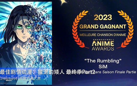 Crunchyroll年度动漫大赏：这些动漫荣获大奖！