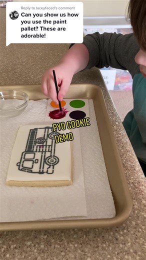 Paint Palette Cookies Tutorial