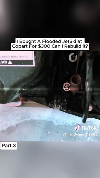 Rebuilding a Flooded JetSki Bought at Copart