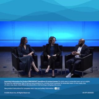 Drs. Darryl Glover, Britt Gustafson, and Selina McGee highlight the #Alcon #WaterInnovations #contact #lens portfolio, describing how they choose a contact lens to fit each patient’s needs. #sponsored Watch here: https://ow.ly/suHN50W2N5f | Eyetube