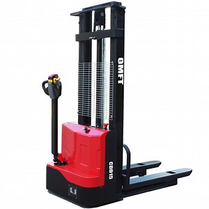 [Hot Item] Electric Power Pallet Stacker Full Electric Pallet Stacker Battery Operated 1.5t 1.5 Ton with Maintenance Free Battery