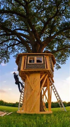 Epic Treehouse Time-lapse
