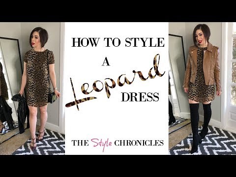 How to Style a Leopard Print Dress | The Style Chronicles