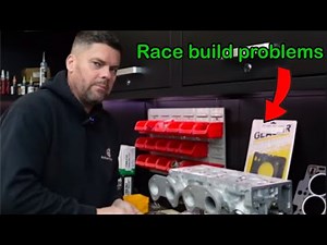 BUILDING RACE ENGINES DOES'NT COME WITHOUT PROBLEMS!