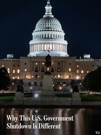 WSJ’s Damian Paletta explains what’s at stake in the first shutdown of the U.S. federal government in seven years. Both parties moved quickly to blame their opponents. Health insurance subsidies are at the center of the fight. While Republicans had pushed to temporarily extend current government funding levels to buy time for negotiations, Democrats have said they won’t vote for any bill that excludes an extension of the Affordable Care Act subsidies, which are set to expire at the end of the ye