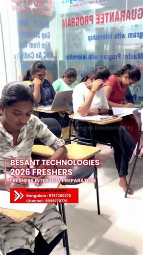 Full Stack Developer Course in Bangalore | Besant Technologies Electronic City #shorts