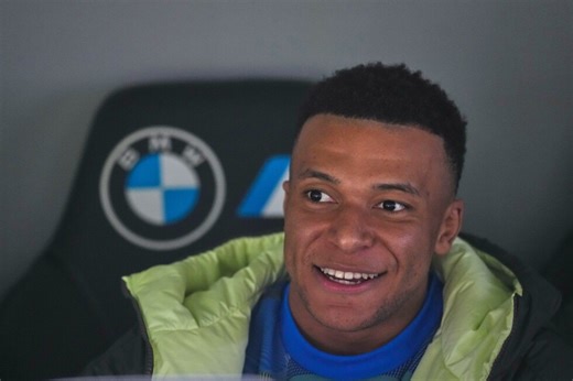 Mbappé out of Real Madrid training ahead of Man City game as coach hints at return 'soon'