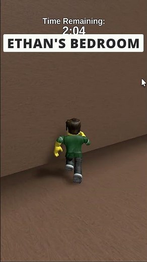 Spot to hide in the Ethan's Bedroom | ROBLOX Hide and Seek Extreme #shorts #hideandseek #roblox