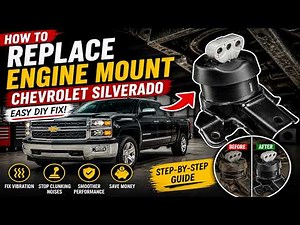How to Replace Engine Mount on Chevrolet Silverado (Easy DIY Fix!)