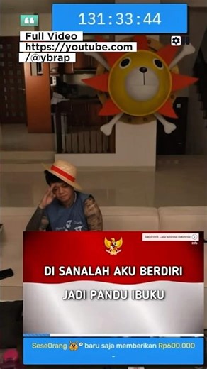 Ngantuk tapi Indonesia Raya