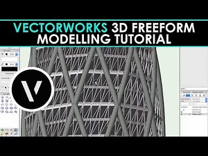 Vectorworks 3D Freeform Modelling Tutorial