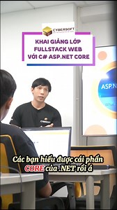 3.4K views · 25 reactions | ️Khai giảng Khóa FullStack Web ASP .NET...