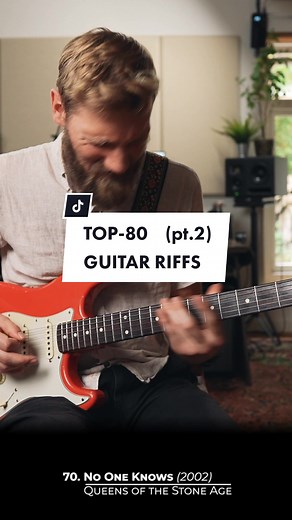 Top 80 guitar riffs played in 1 take! Here's part 2. #pauldavids #guitartok #guitar #guitarist #guitarriff #riff