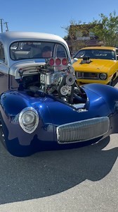 1941 Willys Coupe powered by a blown 392 HEMI at Destination Daytona Pro Street Mayhem • Owner: @jbreitmaier3 #sickcarsandtrucks #musclecars #prostreet | SICK Cars and Trucks