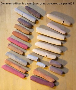 Dessin et peinture - vidéo 2884 : Comment utiliser le pastel ( sec, gras, crayon, panpastel )? - Le blog de lapalettedecouleurs.over-blog.com
