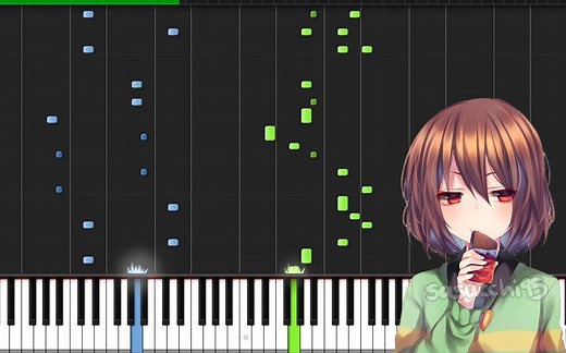 [Undertale] Megalo Strike Back [Piano Tutorial] (Synthesia)
