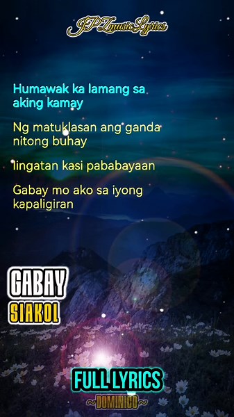 Gabay by Siakol: Full Song Lyrics