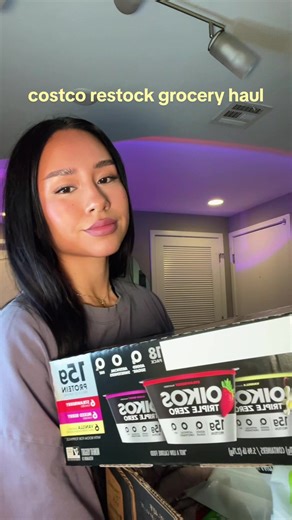 My fridge was so empty… 🫩🫩🫩 Let’s do a huge RESTOCK of my usual Costco grocery pick ups some new Healthy & Fit Girl finds 🌱🩷⭐️🍽️ #groceryhaul #costcohaul #healthyfood #whatieatinaday #DarcSport