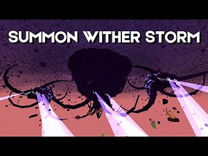 How to Summon Wither Storm in Minecraft (Bedrock/PE/Java) 100% Working!!