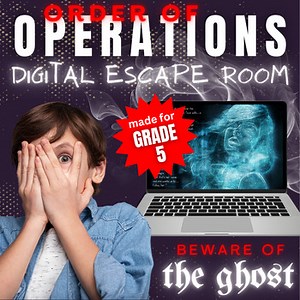 Halloween Escape Room | Grade 5 Digital Math Game | Order of Operations