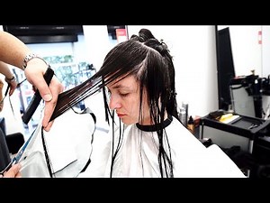 EFFORTLESS LONG LAYERED HAIRCUT WITH BANGS