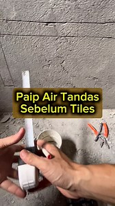 Toilet Plumbing: Marking → Waterproof → Tile #TambahRumah #kontractorbinarumah #100hari #interiordesign #DekorasiRumah | Alex Tambah Rumah