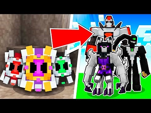 I RECREATED a CUSTOM OMNITRIX in MINECRAFT!