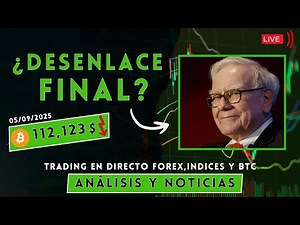 🔚🫶​​​​ BTC, ¿DESENLACE FINAL? | ✅ ANÁLISIS & #tradingenvivo #bitcoin #forex