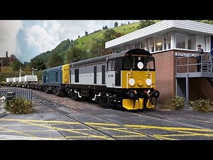 Double headed Class 20’s on Nuclear flask duties