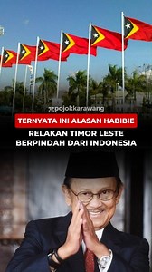 Ternyata Ini Alasan Habibie Relakan Timor Leste Berpisah dari Indonesia Keputusan BJ Habibie terkait Timor Timur, yang kini dikenal sebagai Timor Leste, menjadi salah satu keputusan politik terbesar dan paling kontroversial dalam sejarah Indonesia. Di tengah tekanan reformasi, Habibie melihat konflik panjang di wilayah itu sebagai beban diplomatik yang harus segera diselesaikan. | Pojok Karawang