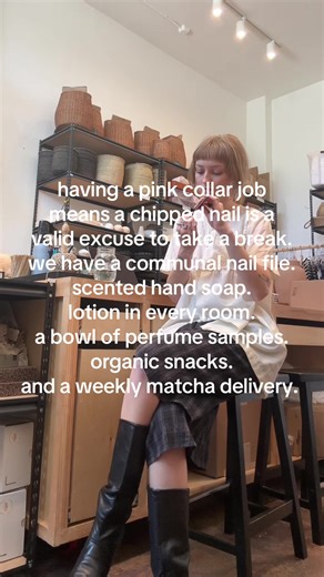 Embracing Pink Collar Jobs and Workplace Comforts