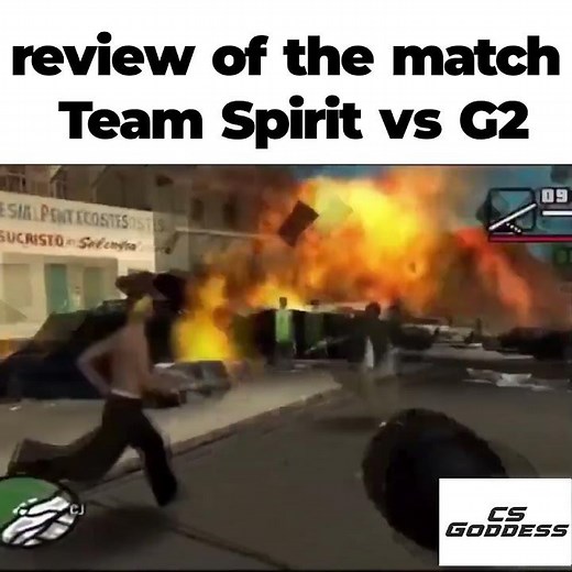 review of the match Team Spirit vs G2