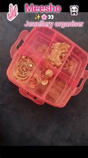 jewellery organiser for meesho finds #viral #shorts ✨🌸👀