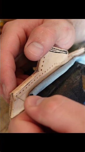 making a leather sheath