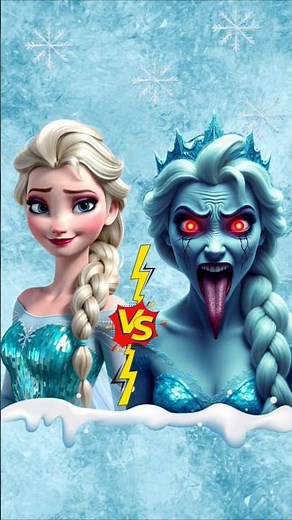 ❄️ Elsa’s Dark Side Revealed! | Horror Frozen AI Edit 😱 #nightmares #elsahorror #horrorai #usa
