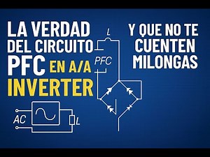 The truth about the PFC circuit in inverter air conditioners and don't let them tell you nonsense.
